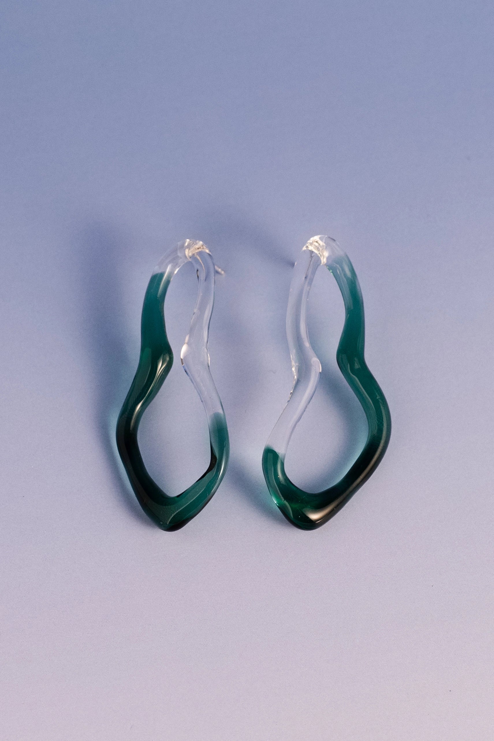 Aqua Loop Earrings